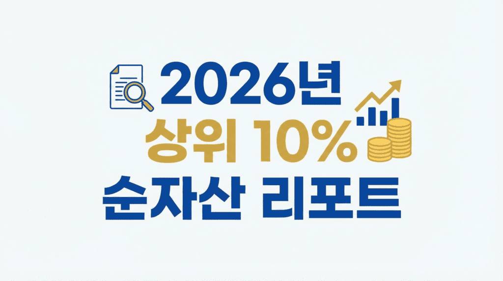 상위 10% 순자산