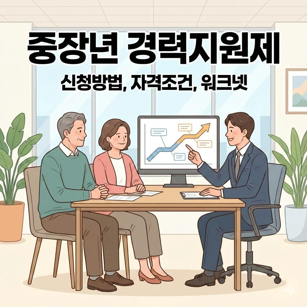 중장년 경력지원제 신청
