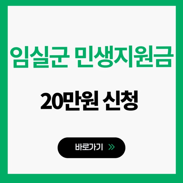 임실군 민생지원금