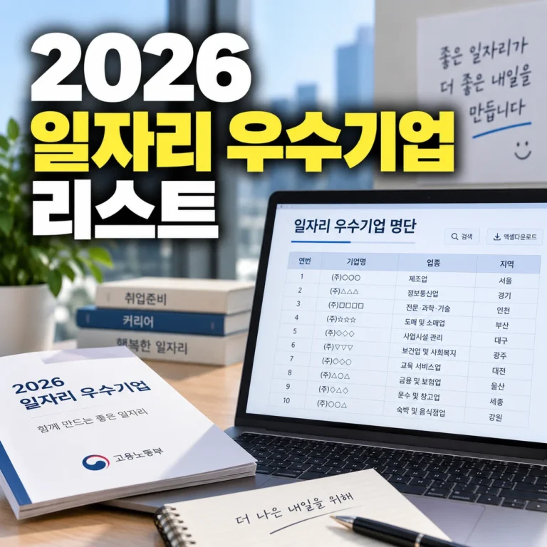 일자리 으뜸기업