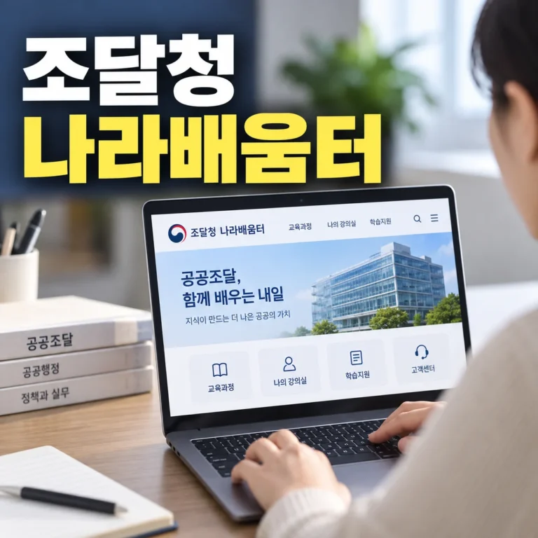 조달청 나라배움터
